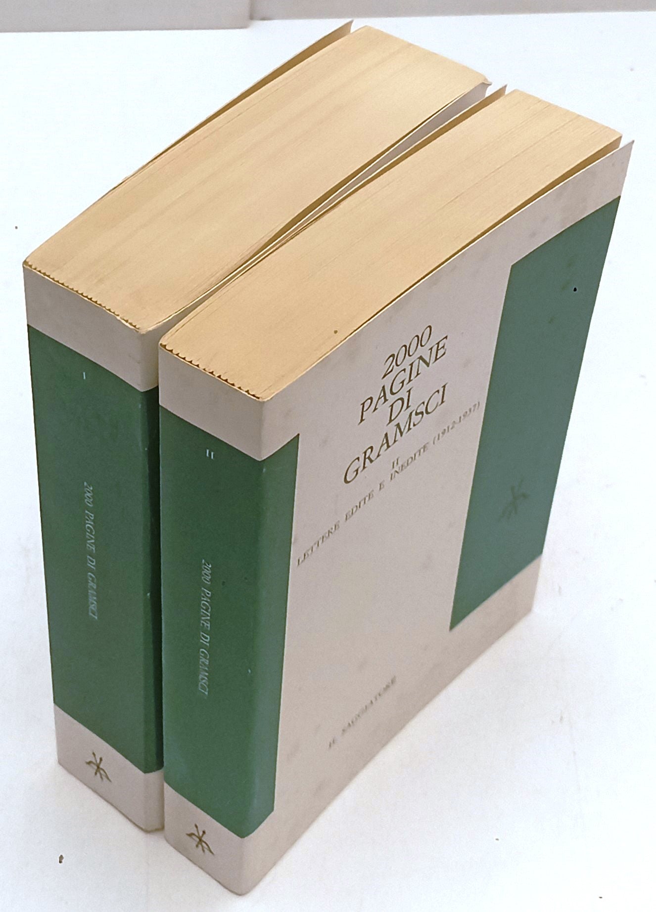 LS- 2000 PAGINE DI GRAMSCI 2 VOLUMI LETTERE LOTTA- IL SAGGIATORE- 1971- B-XFS158