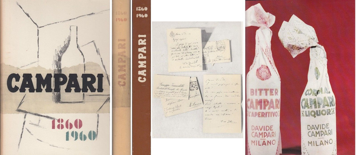 LZ- CAMPARI 1860/1960 COFANETTO PUBBLICITA' - CENZATO ---- 1960 - CS - YDS114