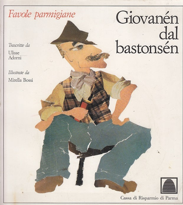 LB- FAVOLE PARMIGIANE 2 GIOVANEN DAL BASTONSEN PARMA - ADORNI---- 1983 - B - WPR