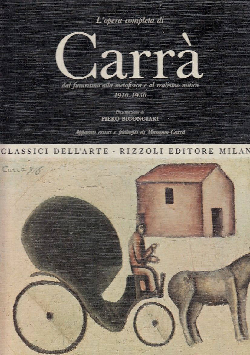 LT- CLASSICI DELL'ARTE N.44 CARRA' -- RIZZOLI - 1a ED. - 1970 - C - YDS58