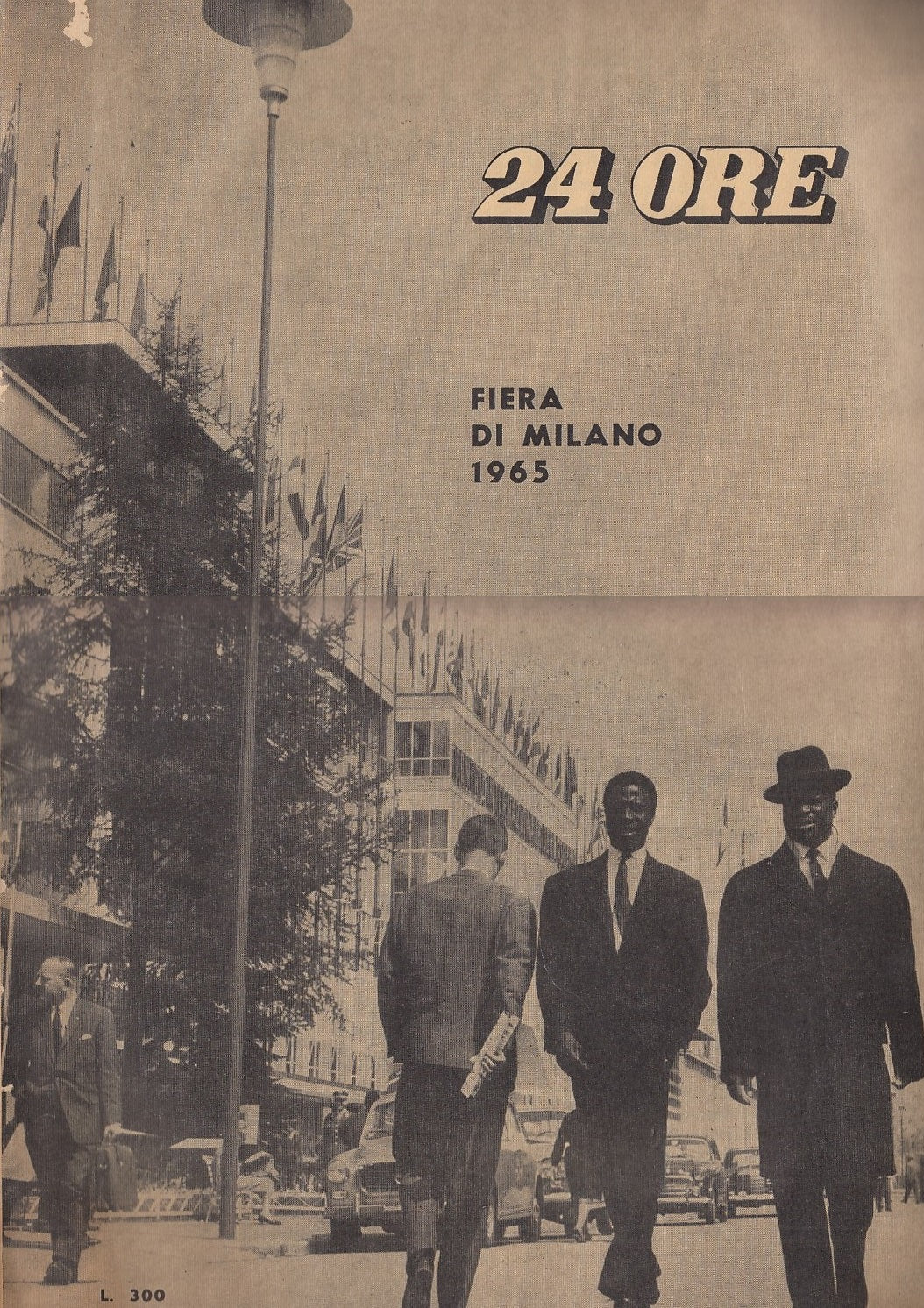 LR- RIVISTA IL SOLE 24 ORE FIERA DI MILANO 1965 ----- 1965 - B - YDS363