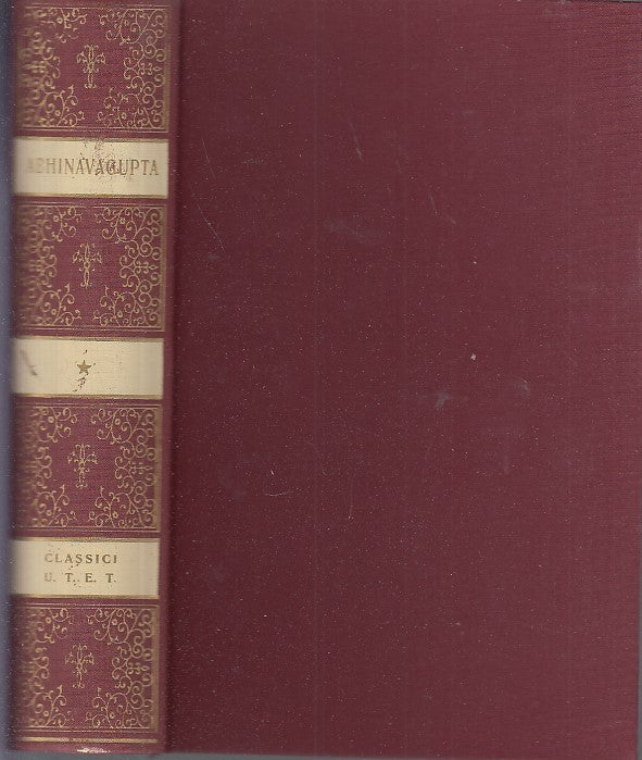 LS- CLASSICI DELLE RELIGIONI ABHINAVAGUPTA -- UTET -- 1a ED. - 1972 - C - YDS479