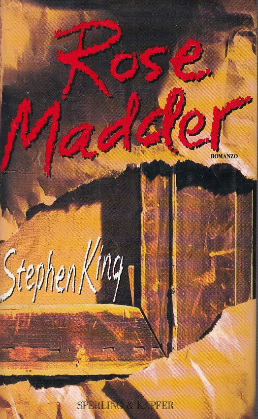 LG- ROSE MADDER-CARTONATO STEPHEN KING- SPERLING KUFER --- 1996 - CS - YDS999