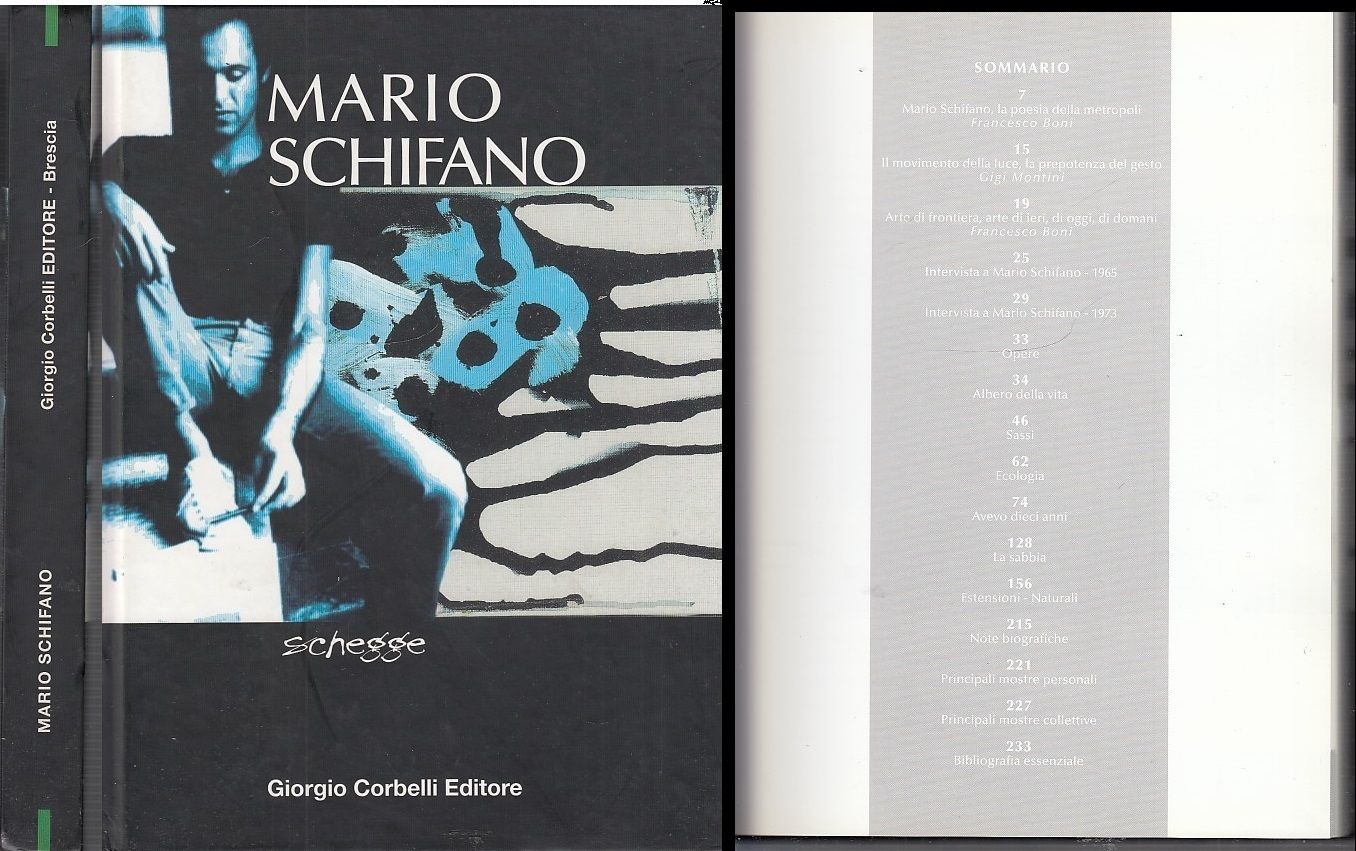 LT- MARIO SCHIFANO SCHEGGE -- GIORGIO CORBELLI TELEMARKET --- 1999- C- YDS449