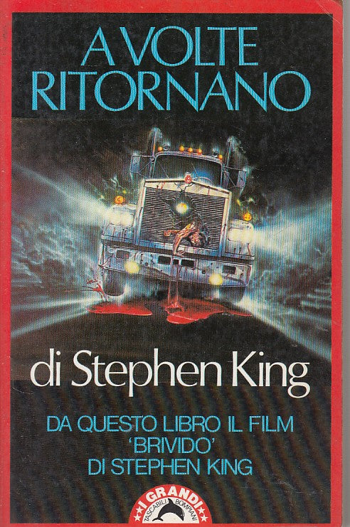 LG- A VOLTE RITORNANO - KING - BOMPIANI - GRANDI TASCABILI -- 1988 - B - YDS175