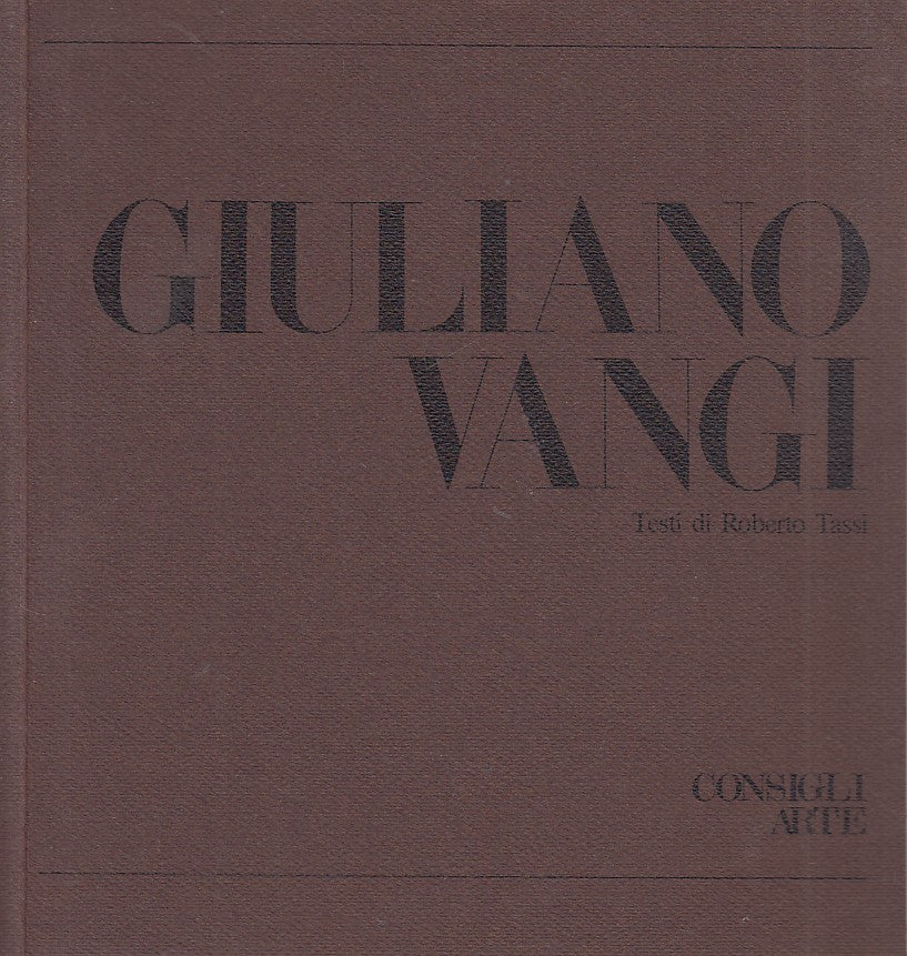 LT- GIULIANO VANGI 29.1/5.3 - TASSI - PARMA - CONSIGLI ARTE -- 1983 - B - ZDS557