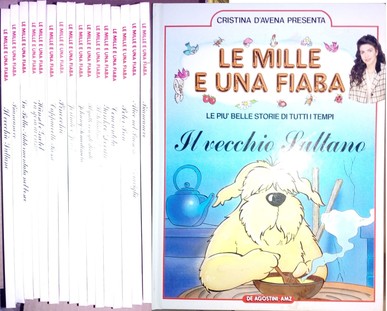LN- LE MILLE E UNA FIABA 16 VOL- D'AVENA - DE AGOSTINI AMZ --- 1990 - C - YDS443