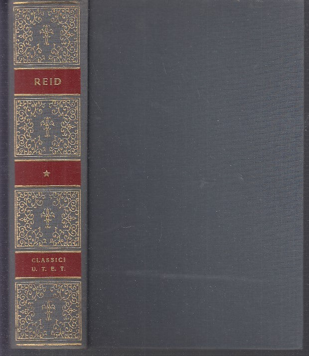 LS- CLASSICI DELLA FILOSOFIA REID - SANTUCCI - UTET -- 1a ED.- 1975 - C - YDS476