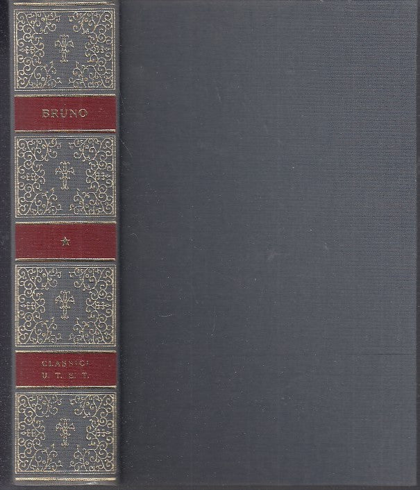 LS- CLASSICI DELLA FILOSOFIA BRUNO OPERE - MONTI- UTET-- 1a ED.- 1980- C- YDS476