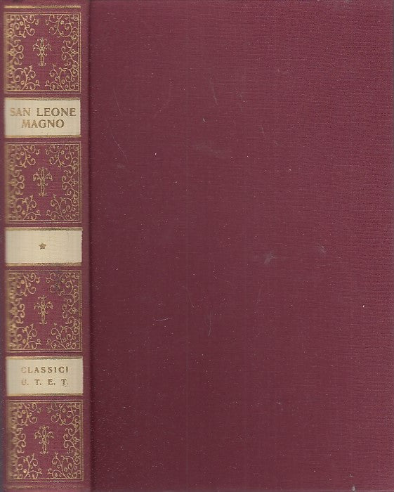 LS- CLASSICI DELLE RELIGIONI SAN LEONE MAGNO OMILIE -- UTET --- 1969 - C- YDS478