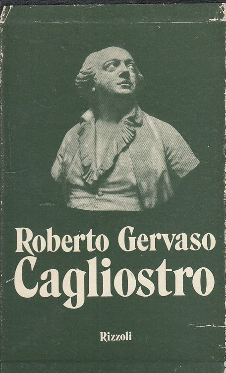 LN- CAGLIOSTRO CON COFANETTO - GERVASO - RIZZOLI - GLI ITALIANI-- 1974- C- ZDS64