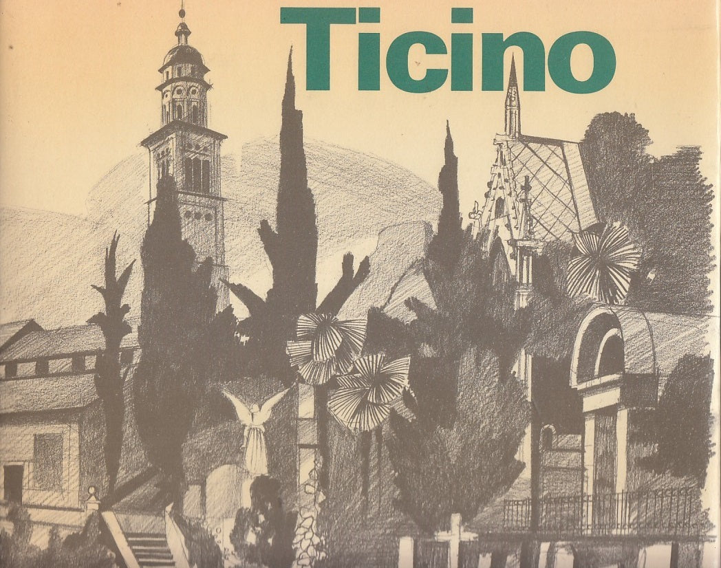 LT- TICINO RACCOLTA DI DISEGNI- COTTI SCHEDLER- VERLAG--- 1978- CS- ZDS7219