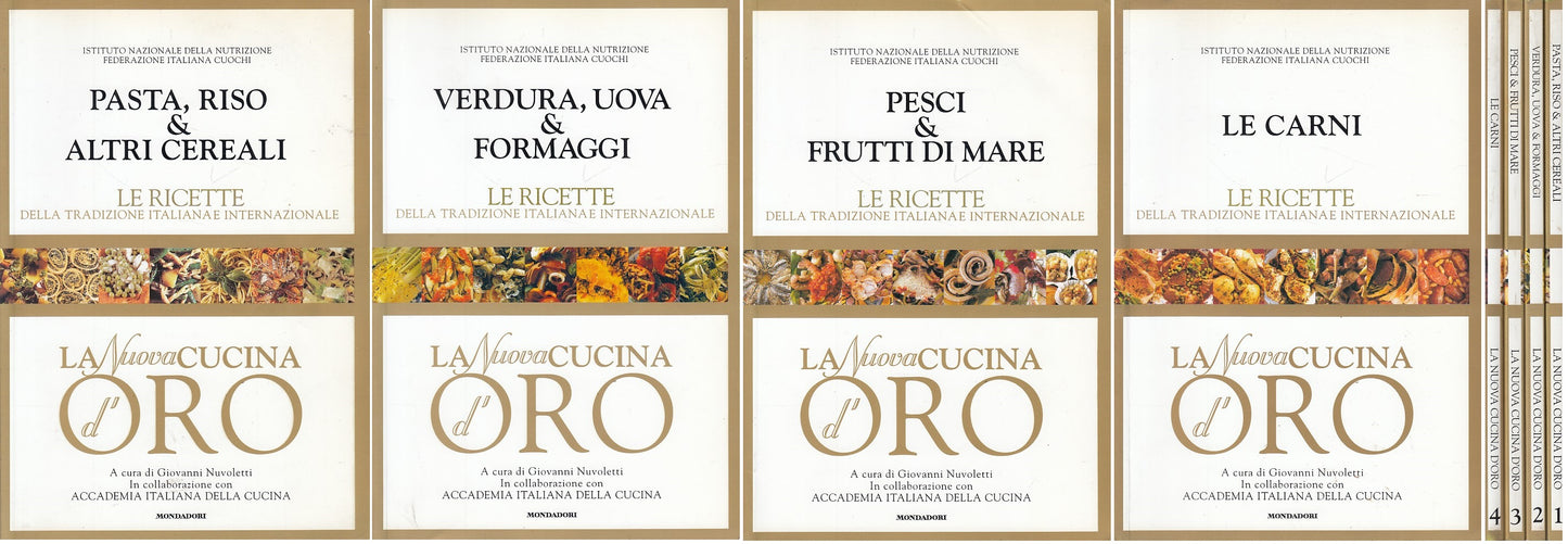 LK- LA NUOVA CUCINA D'ORO RICETTE - NUVOLETTI - MONDADORI --- 2000 - B - ZDS148