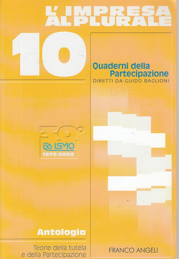 LZ- L'IMPRESA AL PLURALE N.10 - BAGLIONI - FRANCO ANGELI --- 2002 - B - YDS269