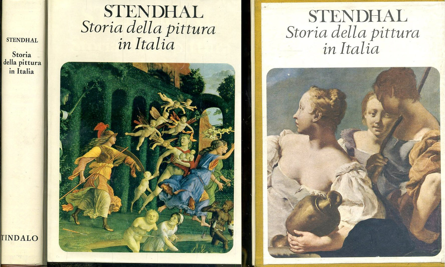 LT- STORIA DELLA PITTURA IN ITALIA - STENDHAL - TINDALO --- 1968 - CS - YDS368