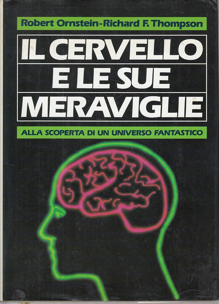 LZ- IL CERVELLO E LE SUE MERAVIGLIE - ORNSTEIN - EUROCLUB --- 1989 - CS - YDS85