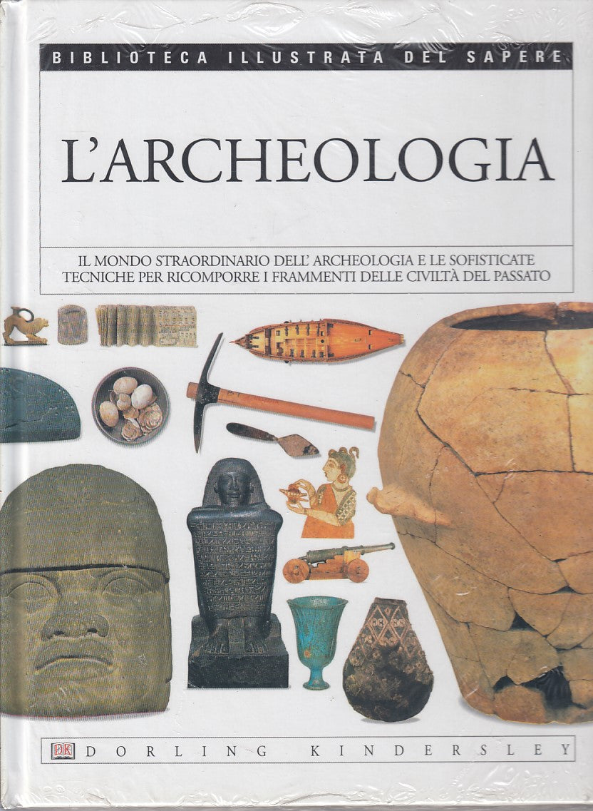 LZ- BIBLIOTECA SAPERE N.8 L'ARCHEOLOGIA -- DK GAZZETTA --- 2004 - C - YDS511