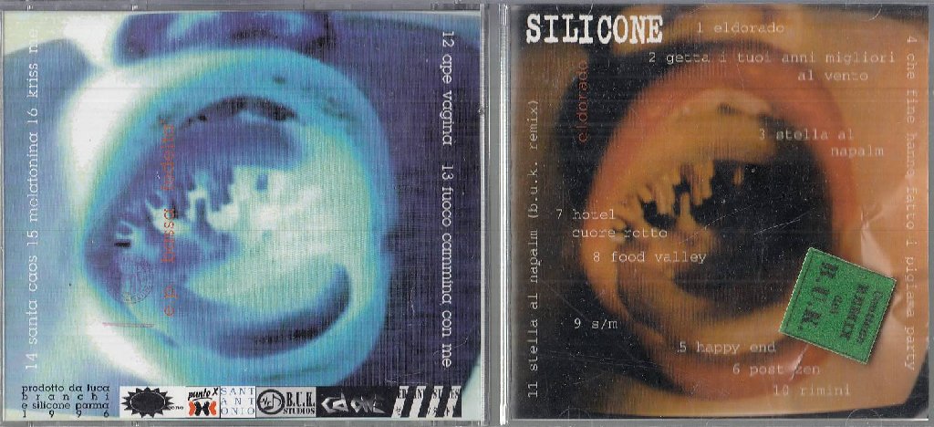 MCD- CD SILICONE - ELDORADO + E.P. BASSA FEDELTA' -B.U.K. - 1996 -- ZCD12
