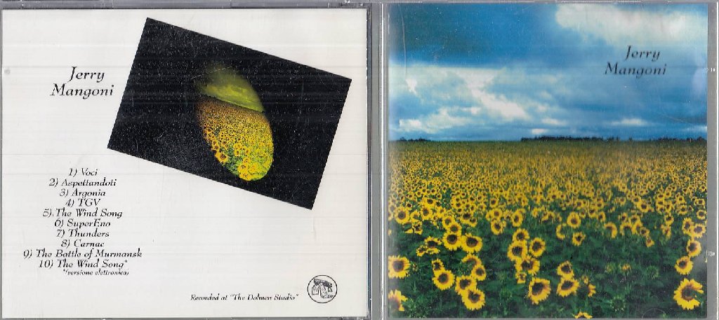 MCD- CD JERRY MANGONI - VOCI ASPETTANDOTI ARGONIA TGV - DOLMEN - 2001 - ZCD12