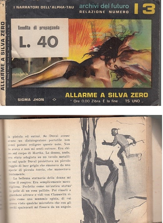 LN- ALLARME A SILVA ZERO- SIGMA JOHN- MURARU- NARRATORI ALPHA TAU-- 1957- B-XDS5
