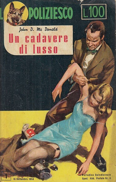 LG- UN CADAVERE DI LUSSO- Mc DONALD- ROMANA GRANI- POLIZIESCO 1-- 1956- S- XDS9