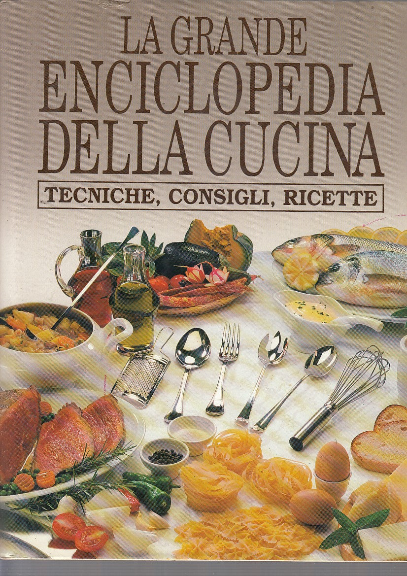 LK- LA GRANDE ENCICLOPEDIA CUCINA TECNICHE- WILLAN- CDE--- 1989- CS- YDS519