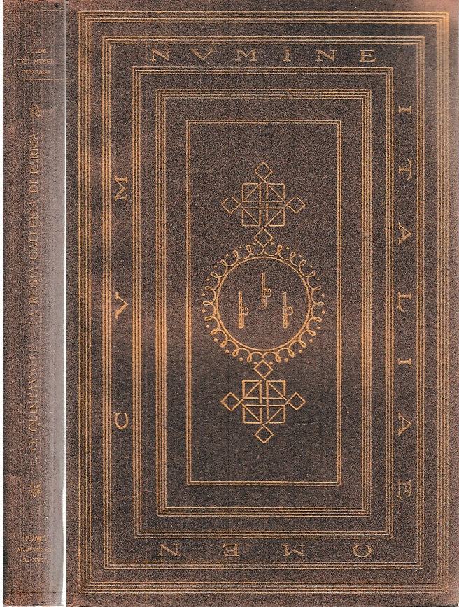 LT- LA REGIA GALLERIA DI PARMA- QUINTAVALLE- LIBRERIA STATO- GUIDE-- 1939- B-WPR