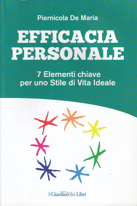 LS- EFFICACIA PERSONALE- DE MARIA - GIARDINO LIBRI -- 1a ED. - 2012 - B - YDS425