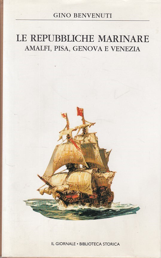 LS- REPUBBLICHE MARINARE PISA GENOVA VENEZIA -- GIORNALE --- 1989 - CS - YDS210