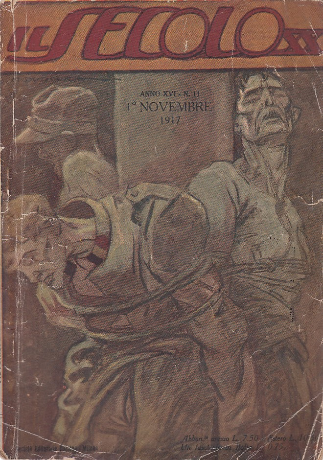 LZ- IL SECOLO XX RIVISTA MENSILE ILLUSTRATA ANNO XVI N.11----- 1917 - B - ZDS632