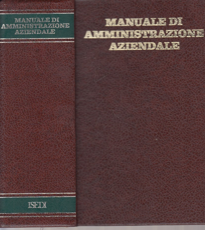 LZ- MANUALE AMMINISTRAZIONE AZIENDALE - ARDEMANI - ISEDI --- 1974 - C - YDS495