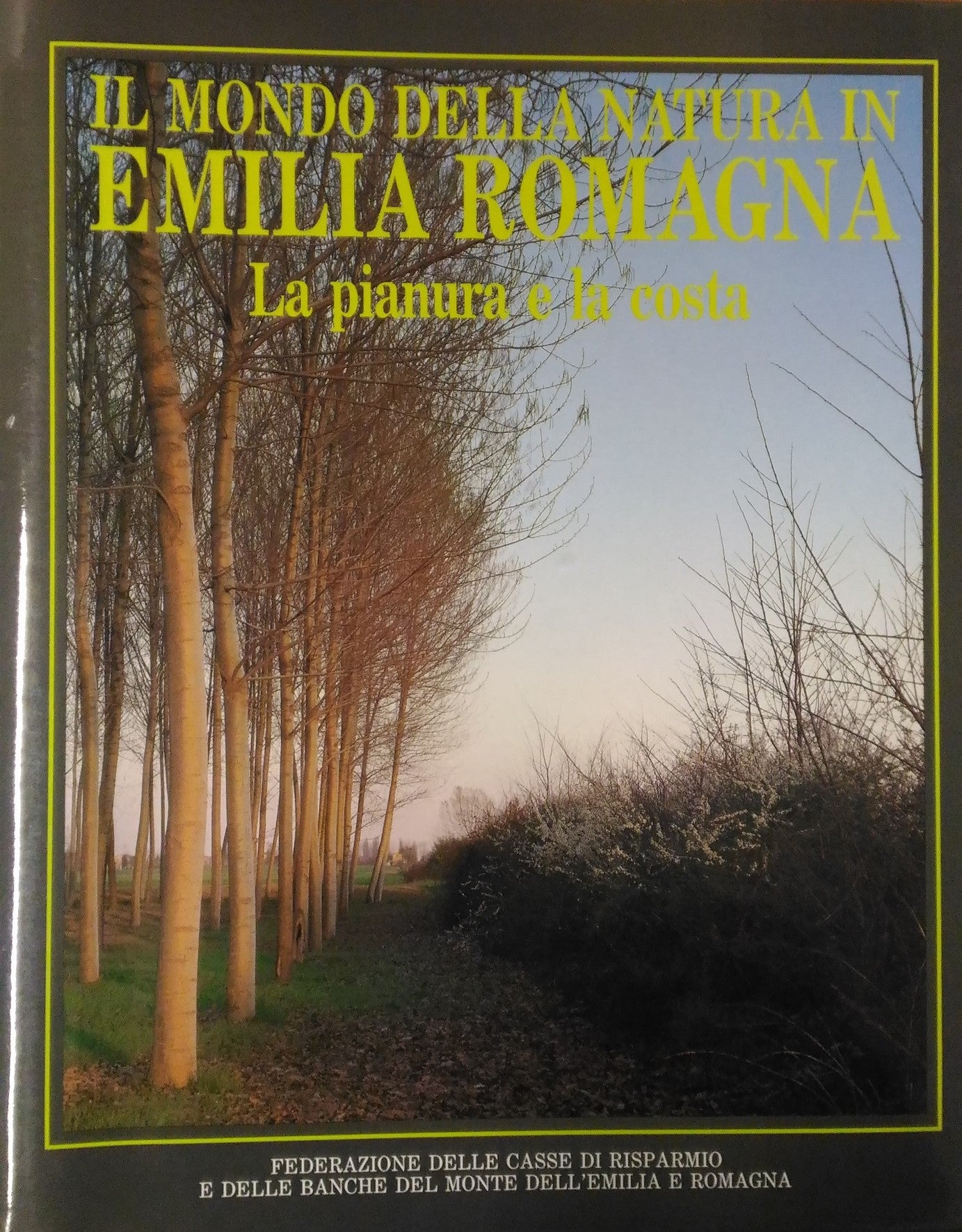 LZ- IL MONDO DELLA NATURA EMILIA ROMAGNA PIANURA-- PIZZI--- 1990- CS- YDS290