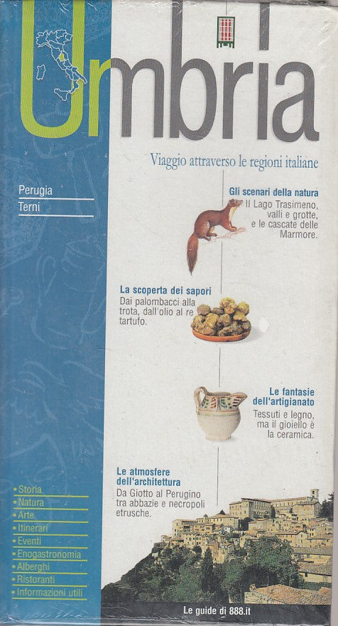 LV- VIAGGIO REGIONI ITALIANE UMBRIA -- GUIDE 888.IT --- 2002 - B - YPL32