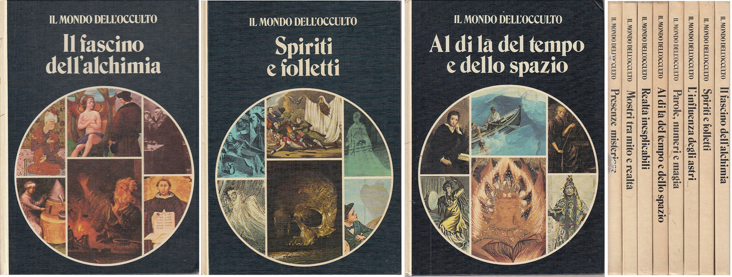 LS- IL MONDO DELL'OCCULTO 8 VOLUMI -- RM --- 1976 - C - ZDS508