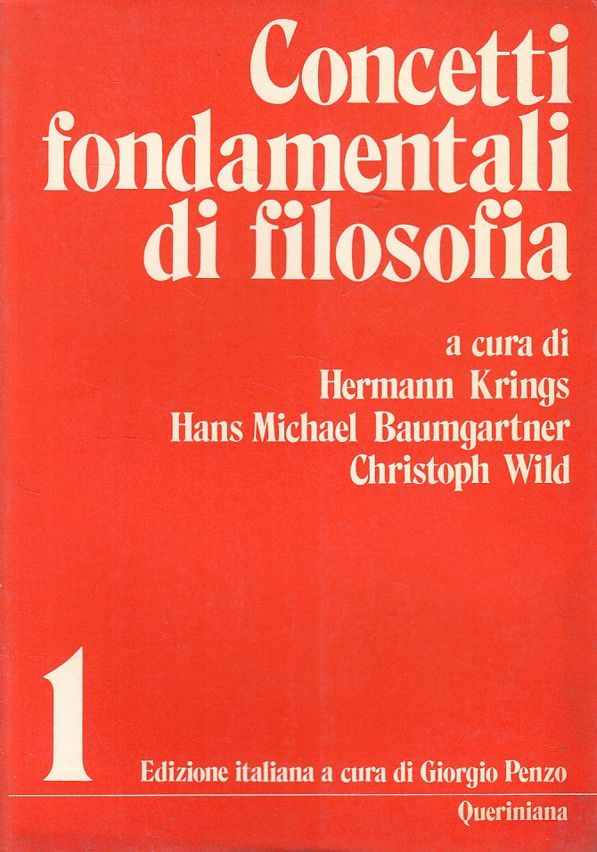 LS- CONCETTI FILOSOFIA ALIENAZIONE FELICITA'-- QUERINAIANA --- 1981 - B - ZDS304