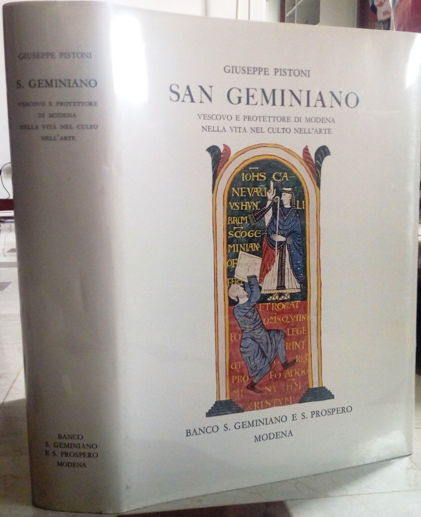 LS- SAN GEMINIANO VESCOVO - GIUSEPPE PISTONI - BANCA MODENA --- 1983- CS- ZDS319