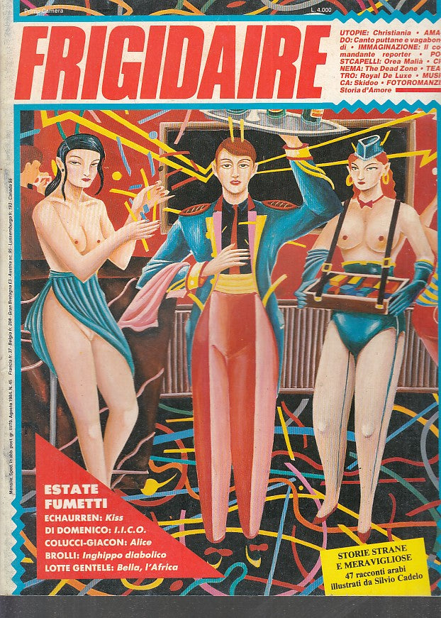 FR- RIVISTA FRIGIDAIRE N.45 -- PRIMO CARNERA - 1985 - S - PFX