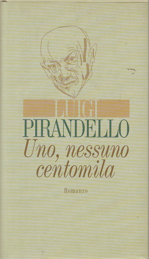 LN- UNO, NESSUNO CENTOMILA - LUIGI PIRANDELLO - CDE --- 1992 - CS - ZDS610