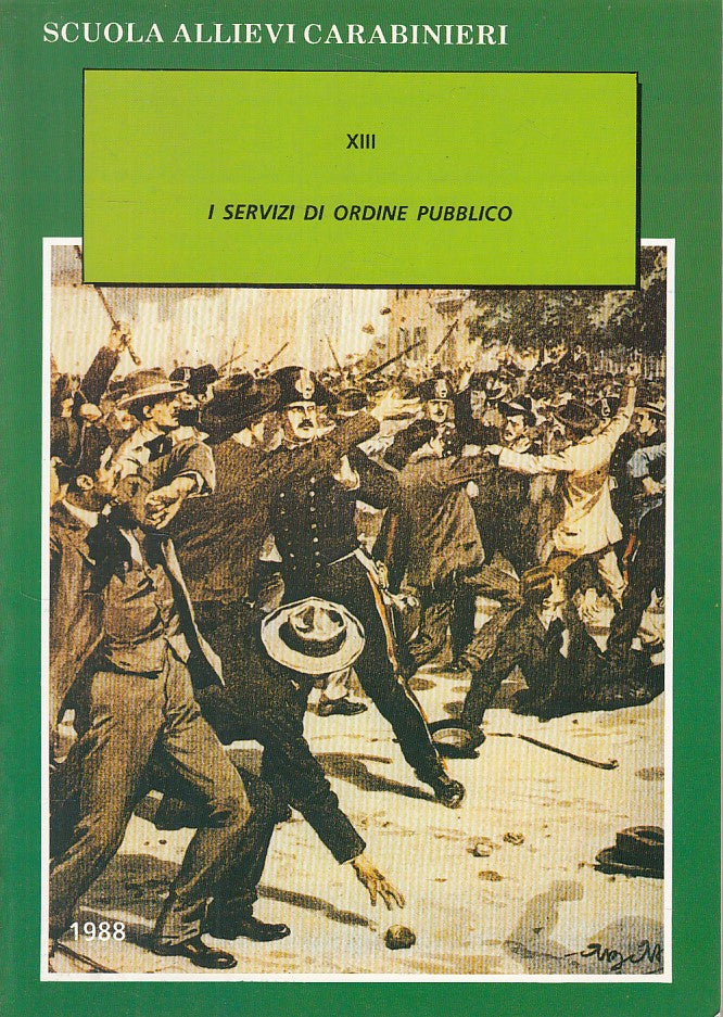 LZ- CARABINIERI XIII SERVIZI DI ORDINE PUBBLICO -- VELLETRI--- 1988 - B - YDS500
