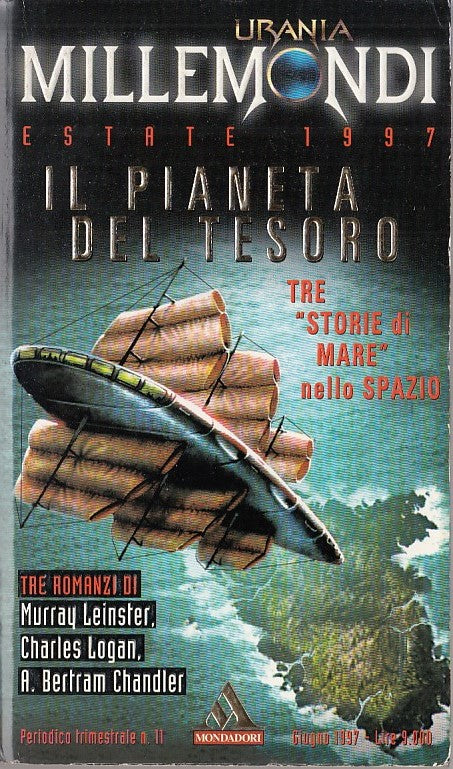 LN- URANIA MILLEMONDI 11 IL PIANETA DEL TESORO-- MONDADORI --- 1997 - B - YDS561