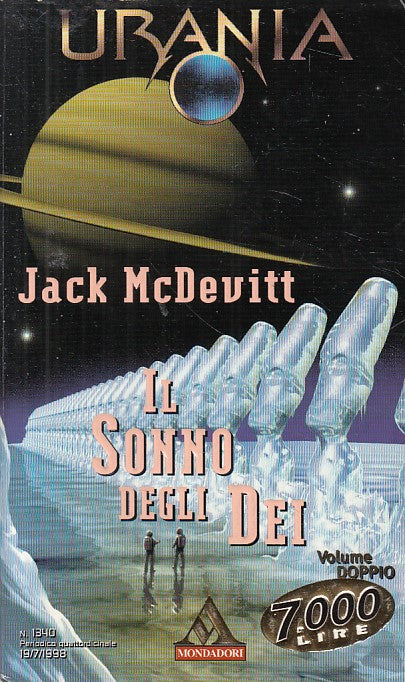 LN- URANIA 1340 IL SONNO DEGLI DEI - MCDEVITT - MONDADORI --- 1998 - B - YDS561