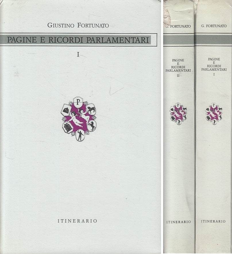 LS- PAGINE E RICORDI PARLAMENTARI- FORTUNATO - ITINERARIO --- 1987 - CS - ZDS606