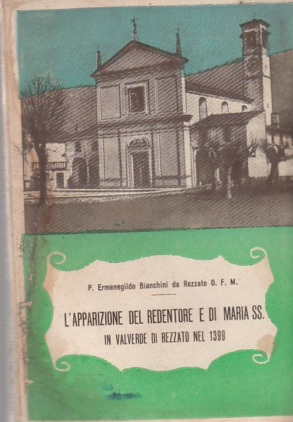 LD- L'APPARIZIONE DEL REDENTORE E MARIA SS.-- ARTIGIANELLI--- 1946- B- ZDS308