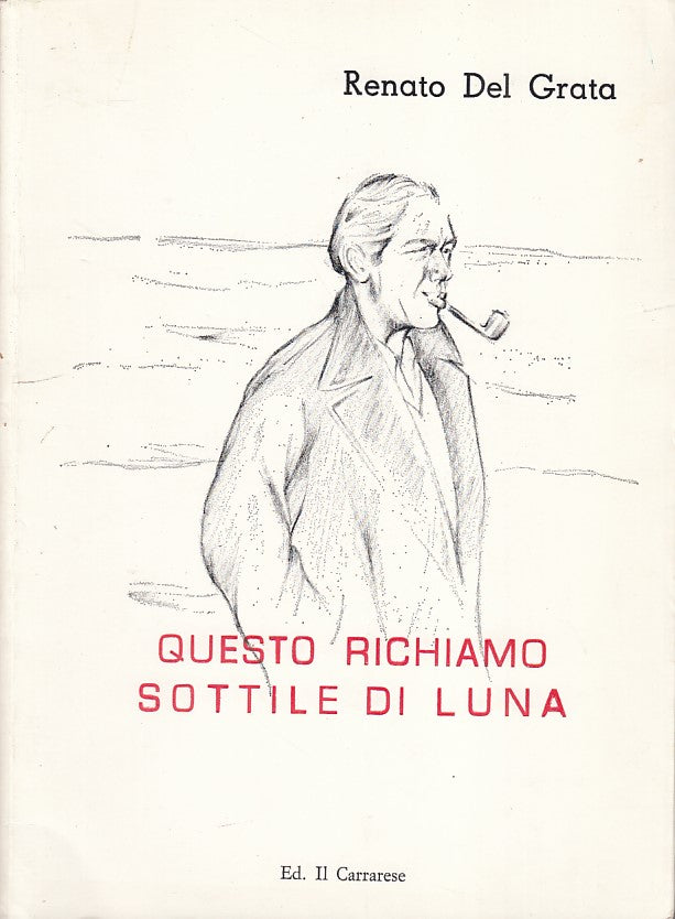 QUESTO RICHIAMO SOTTILE LUNA POESIE CARRARA- DEL GRATA---- 1985- B- ZDS528