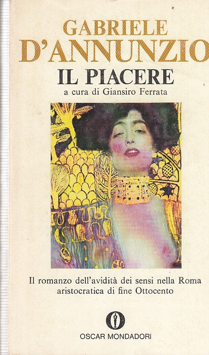 LN- IL PIACERE- D'ANNUNZIO- MONDADORI- OSCAR-- 1980- B- ZDS533