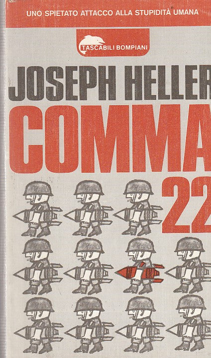 LN- COMMA 22- HELLER- BOMPIANI- TASCABILI- 1a ED.- 1980- B- ZDS541