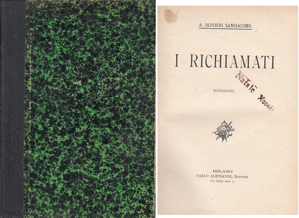 LN- I RICHIAMATI - OLIVIERI SANGIACOMO - ALIPRANDI --- 1900 - C - ZDS455