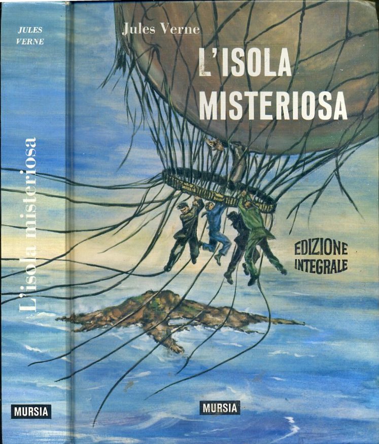 LB- L'ISOLA MISTERIOSA - JULES VERNE - MURSIA --- 1986 - C - RGZ