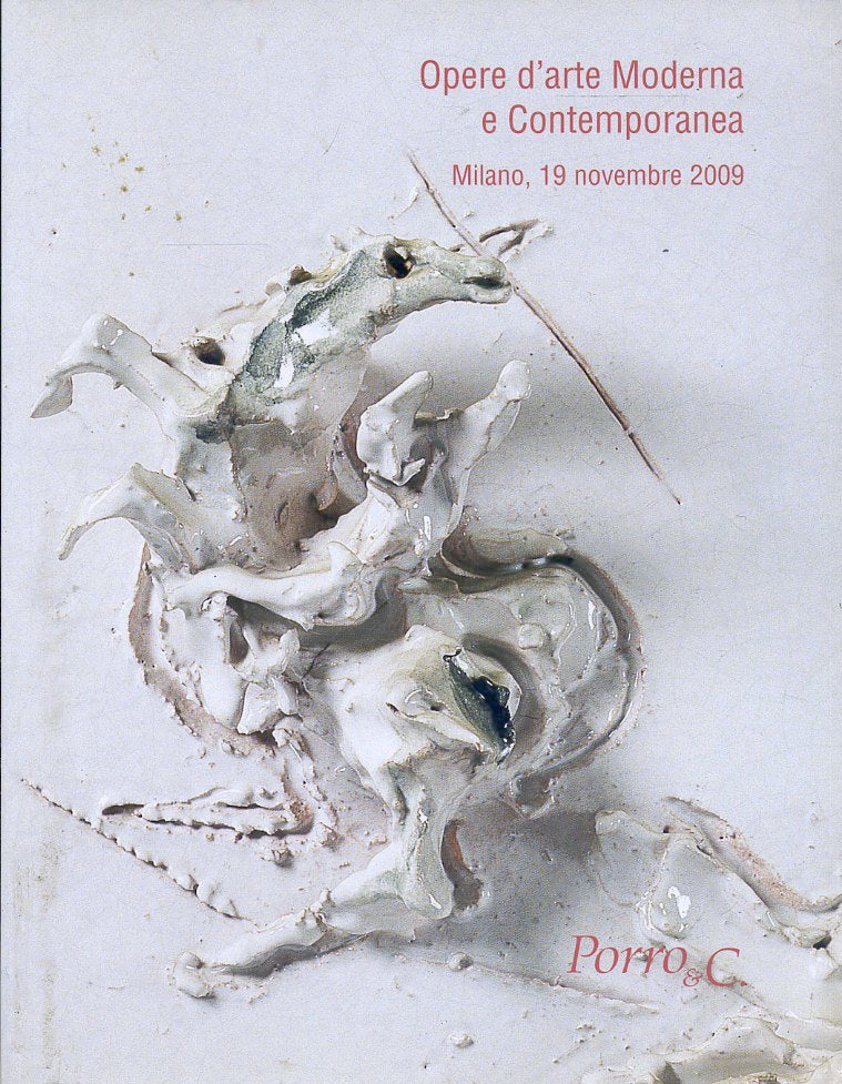 LT- CATALOGO MOSTRA OPERE D'ARTE CONTEMPORANEA -- PORRO --- 2009 - B - YDS573