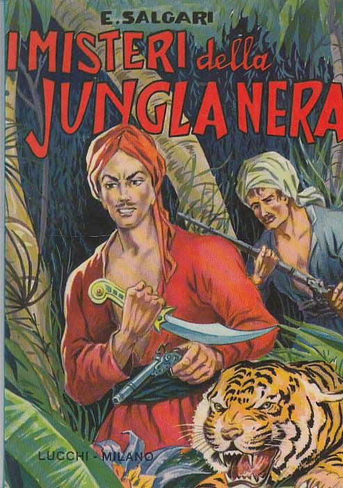 LN- I MISTERI JUNGLA NERA- SALGARI- LUCCHI--- 1973- B- ZFF92